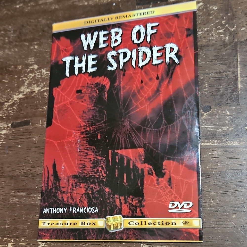 WEB of the SPIDER DVD Digitally Remastered Treasure Box Collection Franciosa